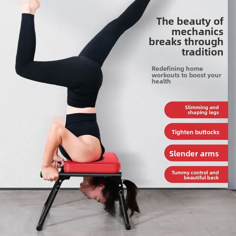 Yoga Inverted Stool, Inverted Chair, Inverted Machine, Home Multi Functional Yoga Training and Fitness Equipment Yoga Equipment