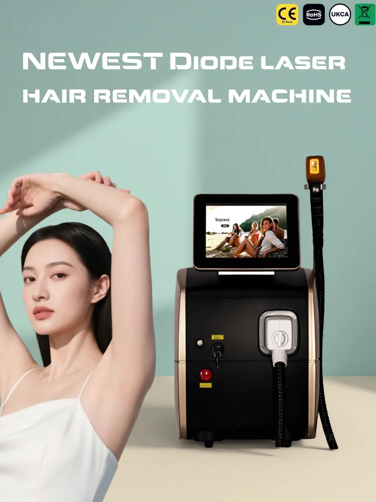 

1.Diode Laser Hair Removal 4 Wavelengths Ice Cooling Painless Permanent Hair Remover for All Skin Types Face Body Bikini At Home