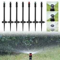 Garden Pop-up Watering Sprinkler 0~360 Degree Adjustable Scattering Nozzle 1/2