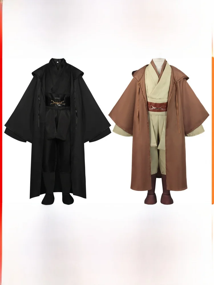 

Children's Halloween Jedi Knight Cosplay Costume Stage Performance Outfit Suitable for Ages 17 And under