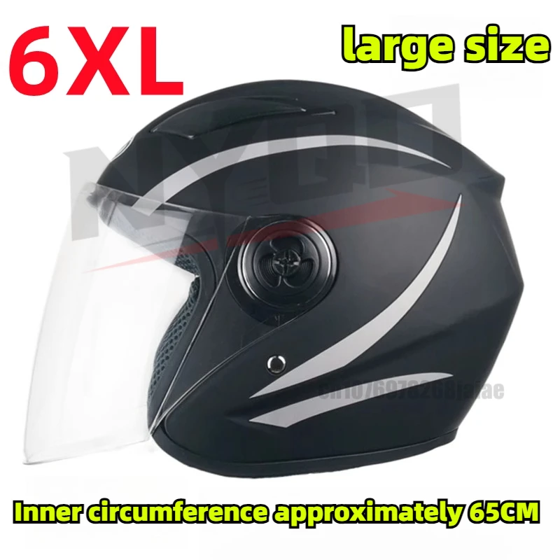 

6XL Очень большой мотоциклетный шлем для мужчин 65 см выше большой головы, зимний теплый