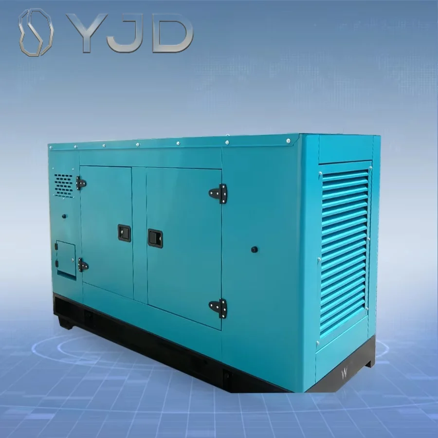 Leiteng 375kVA Portable Silent Diesel Generator Set with Auto Start Single Phase AC Output 60Hz Alternator Stamford
