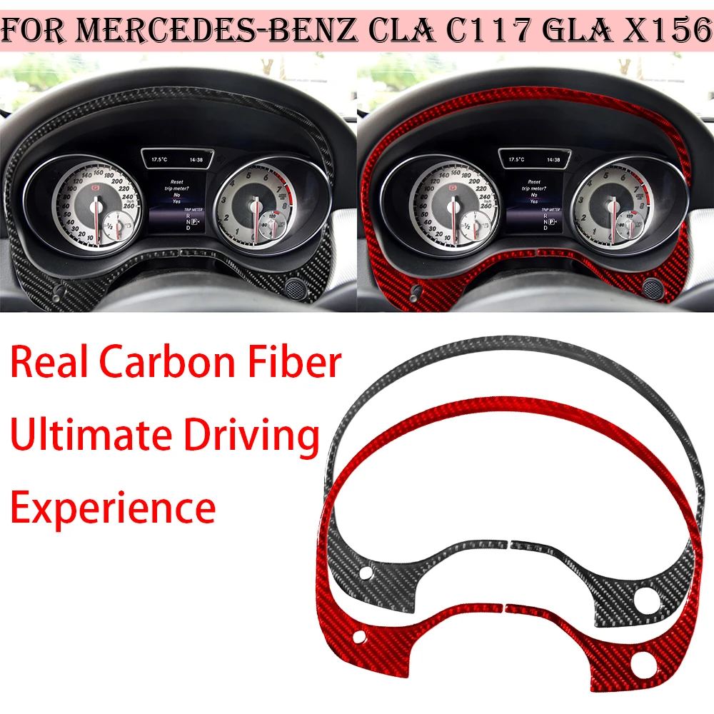 For Mercedes Benz CLA GLA A Class ,Car Center Console Dashboard Navigation Screen Protector Film Carbon Fiber Sticker Cover Trim