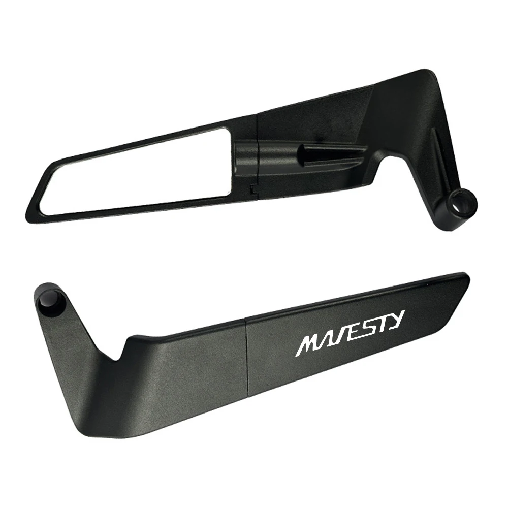 For Yamaha Majesty 125 250 400 Majesty400 Motorcycle Wind Wing Rearview Mirror Rotatable Aluminum Alloy Side Mirrors - view 4