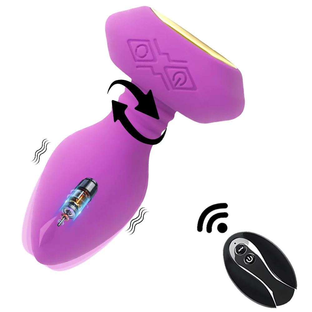 App controle remoto sem fio sílica gel butt plug homem massageador de próstata feminino vagina masturbador para adulto brinquedo sexo feminino gay