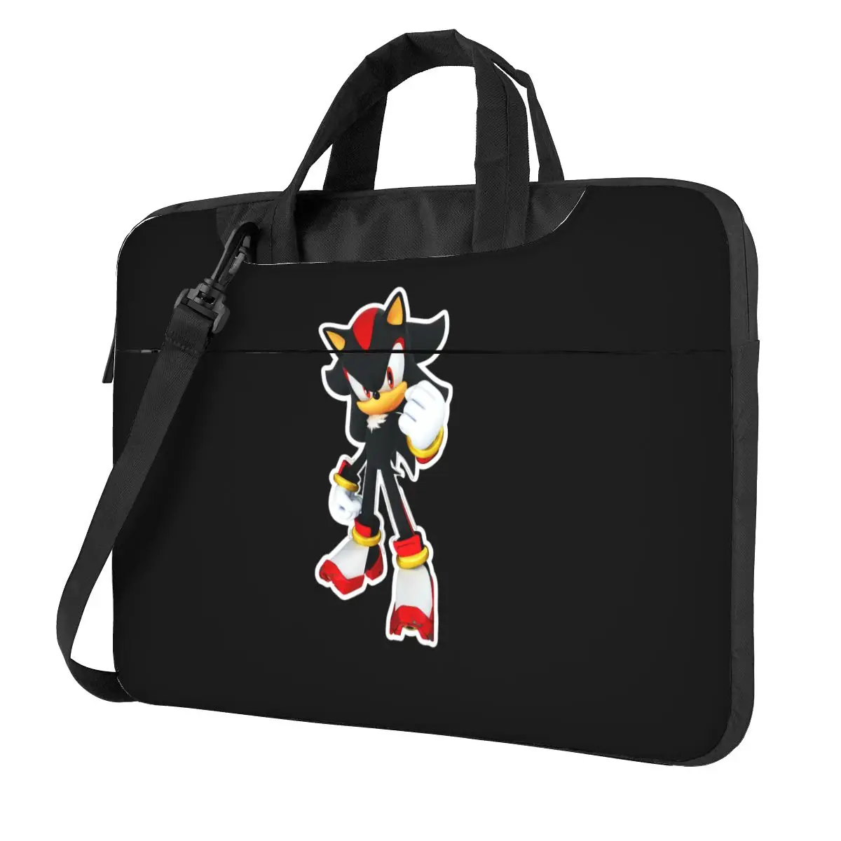 Sonic Shadow Cartoon The Hedgehog Crossbody Laptop Bag Case  Resistant Protective Notebook Pouch for Macbook Pro Lenovo