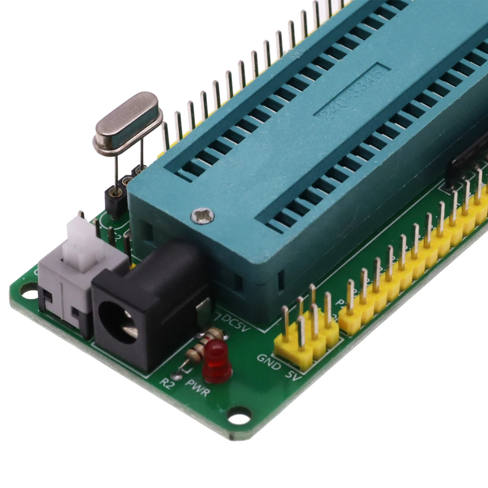 Programmeur de microcontrôleur de module de siège de verrouillage, carte système minimale, développement d\'apprentissage, 51 AVR Mcu STC, STC89C52,