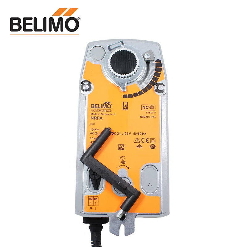 BELIMO HVAC Systems  NRFA Rotary actuator with fail-safe for ball valves in stock original