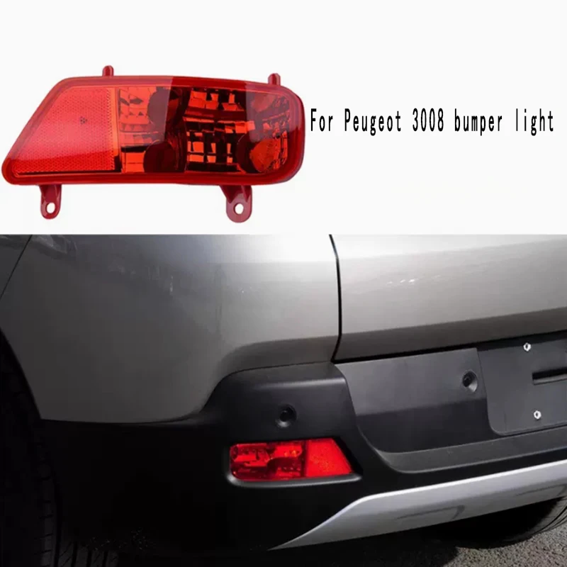 

Rear Bumper Light For 13-15 Peugeot 3008 Rear Fog Light Assembly 3008 Rear Bumper Light Assembly 3008 Rear Bumper Warning Light