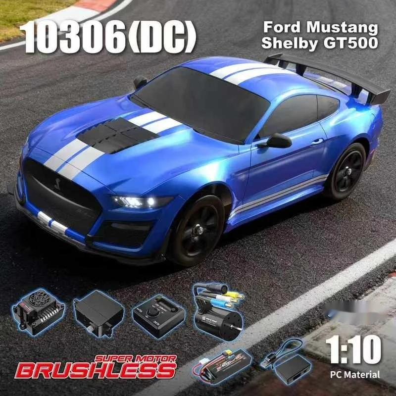 

Meijiaxin Hyper 1:10 Brushless 10306 Remote Control Car Gt500 Off-Road High-Speed Rally Car Children'S Birthday Gift