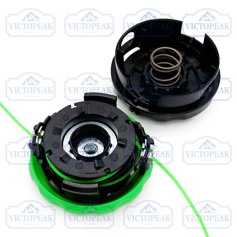 General Line Trimmer Head Durable Nylon for Brush Cutter Tool Parts Accessories Fits Most Gas Electric Lawn Mover Models