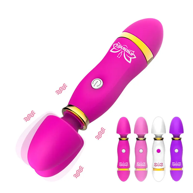 Vibrator For Women 2 In 1 Licking Machine Clitoris Stimulator G-Spot Powerful Vibro Dildo Wand Female Nipple Adult Sex Toys