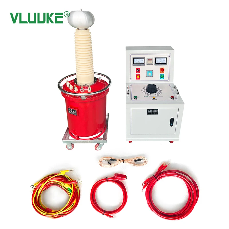 VLUUKE BYQ15kVA High Precision 0.2 Accuracy Hipot Tester (Gas Type) 100kV Electronic Supply IP67 Protection Aluminum Testing 1