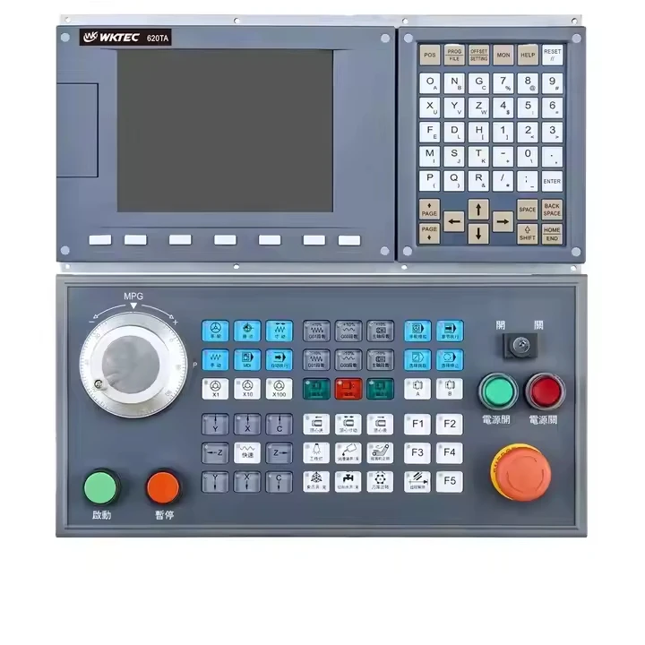 SALES Professional Cnc Factory WKTEC 5 Axis Cnc Remote Controller Cnc Controller 2 To 6 Axis For Lathe With Motor