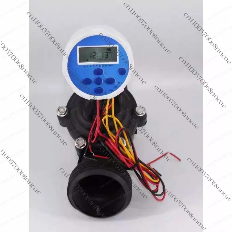Smart Wireless Irrigation Solenoid Valve, WiFi/Bluetooth App Controlled No-Wiring Valve for Greenhouse & Orchard