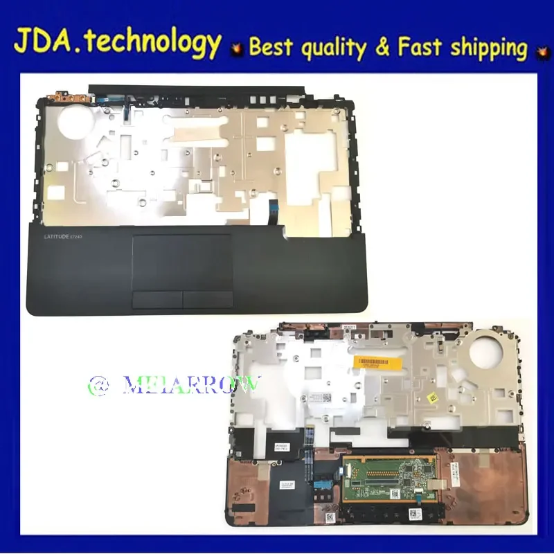 

MEIARROW New/org For Dell Latitude E7240 Palmrest Keyboard bezel Upper Cover Touchpad Bottons 0V2VR6 V2VR6