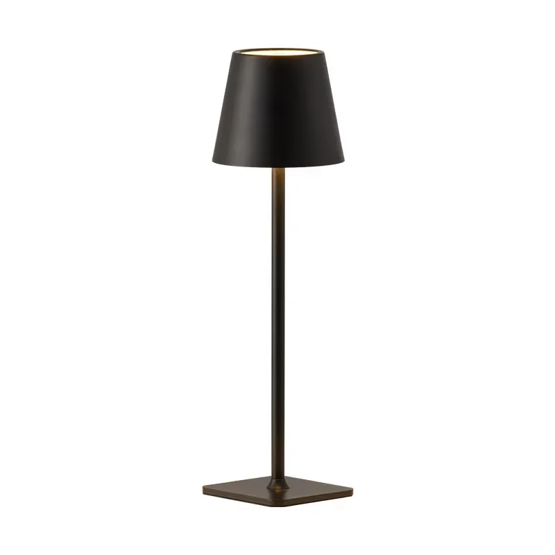 Creative rechargeable touch bar restaurant table lamp cafe desktop atmosphere light outdoor camping waterproof outdoor lamp