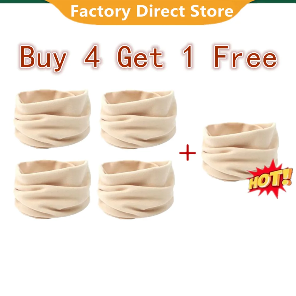 

5 шт., белая накидка на шею, женский зимний пуловер Advanced Sense, теплый воротник, вязаная одна шапка, волокнистый чехол на шею, защита от холода и ветра