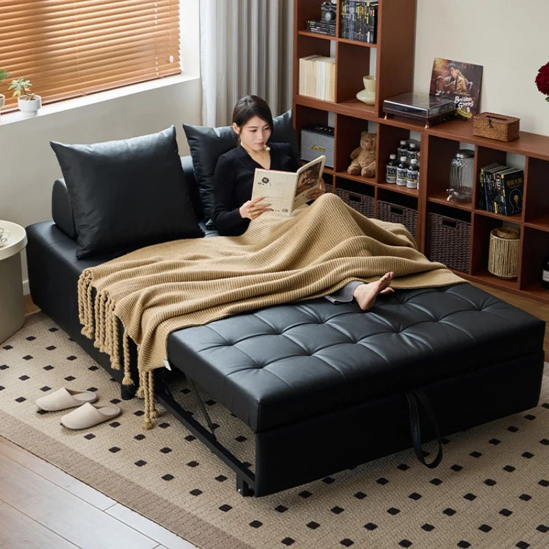 

Large Single Living Room Sofa Bed Modern Nordic Velvet Lazy Lounge Couch Double Foldable Sleeper Divano Letto Home Furniture