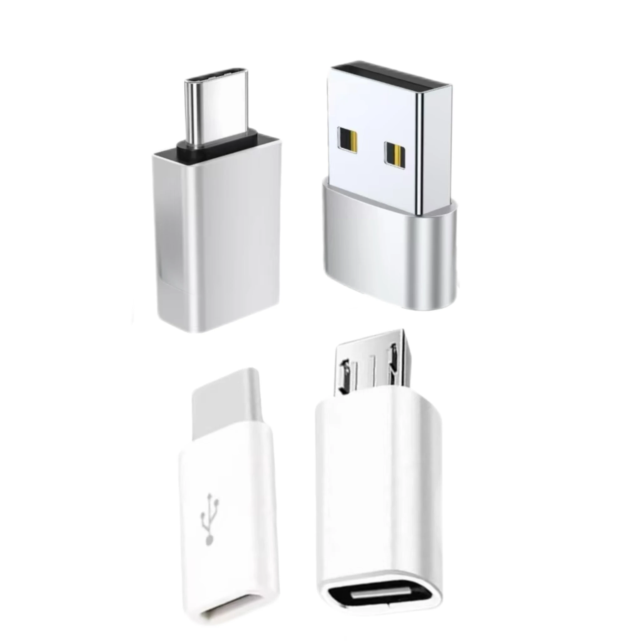 USB 3.0 Type C Female to USB Male Adapter OTG Micro USB to USB-C Converter Connector for Laptop Smartphone