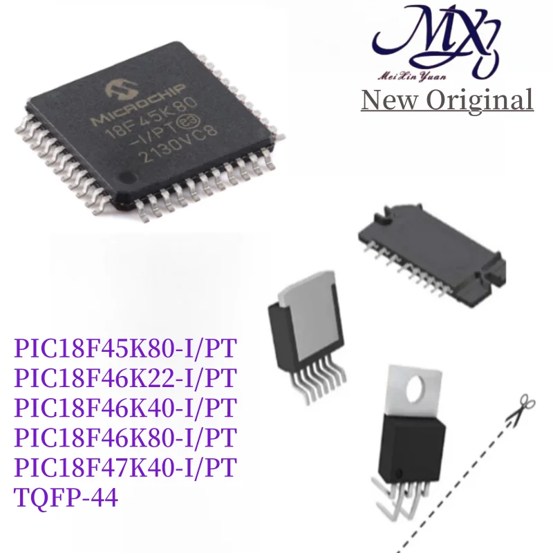 MXY PIC18F45K80-I/PT PIC18F46K22-I/PT PIC18F46K40-I/PT PIC18F46K80-I/PT PIC18F47K40-I/PT IC Chip TQFP-44   New