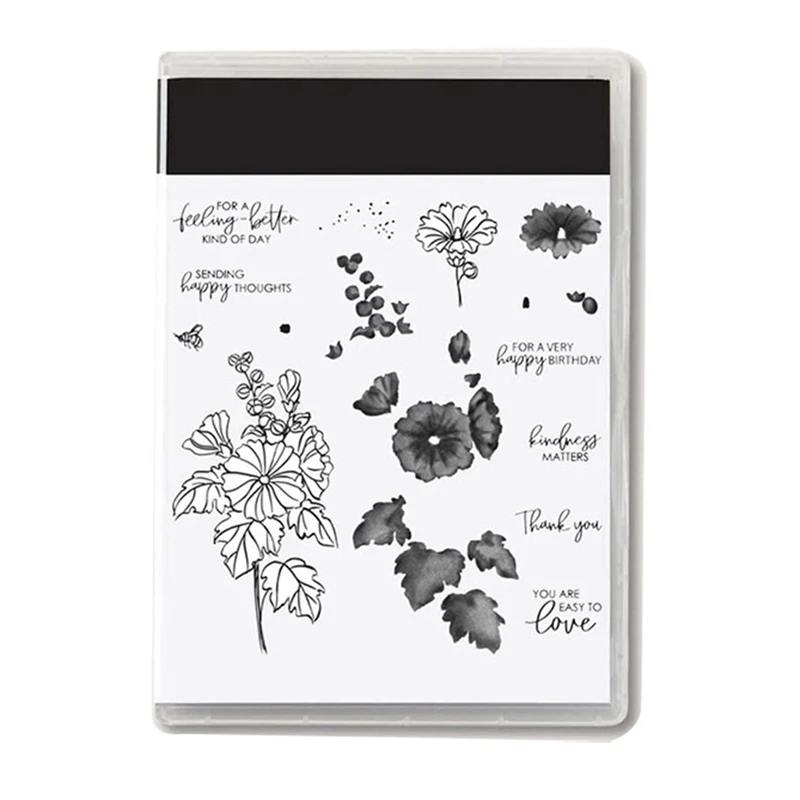 Dies And Stamp Decoration Stamping Card Silicone Stamp Decoration For Card Making For Gifts (5617)