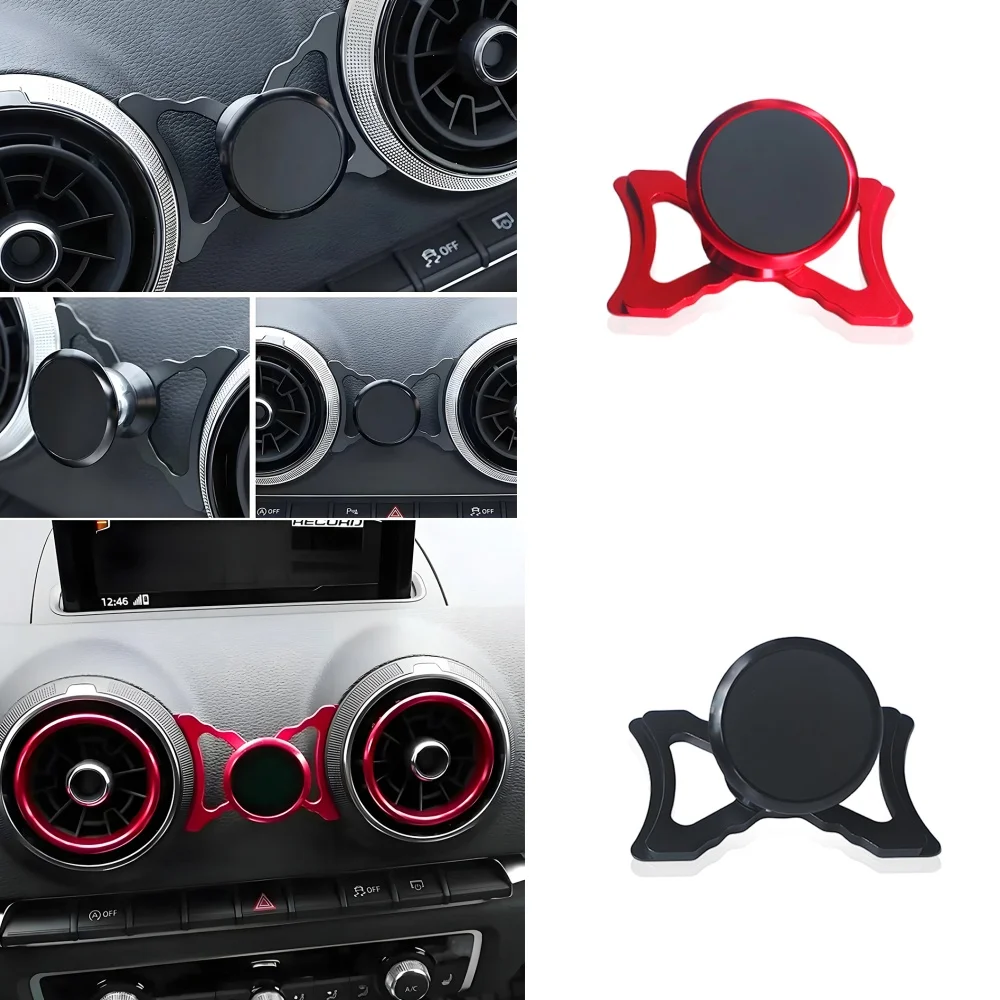 

For Audi A3 S3 RS3 8V Car Phone Bracket Air Vent Mount Car Magnet Holder 360 Rotatable Support Mobile GPS Accessories