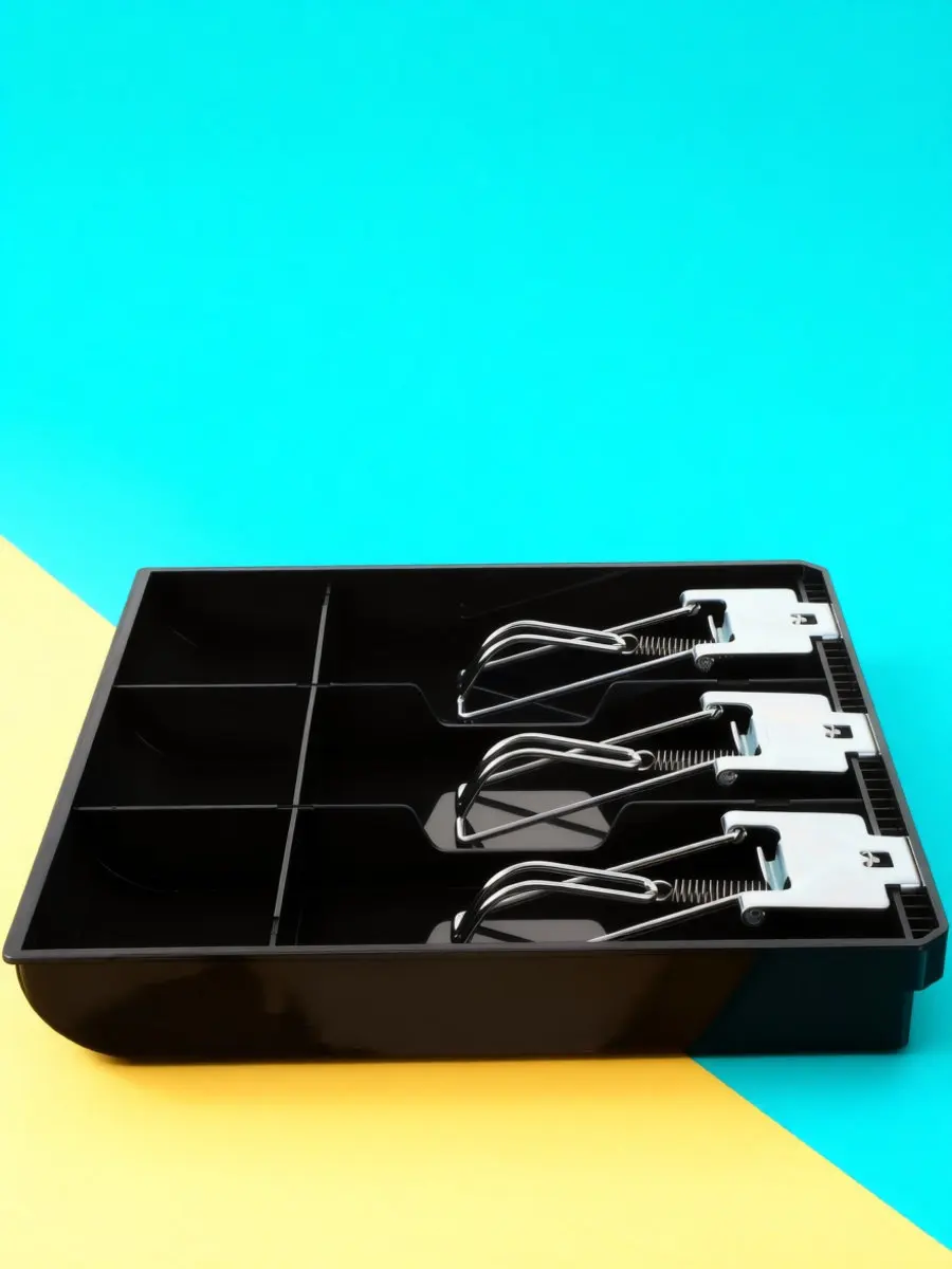 Replacement Cash Tray Portable Register Counter Organizer Paper Currency Drawer Insert