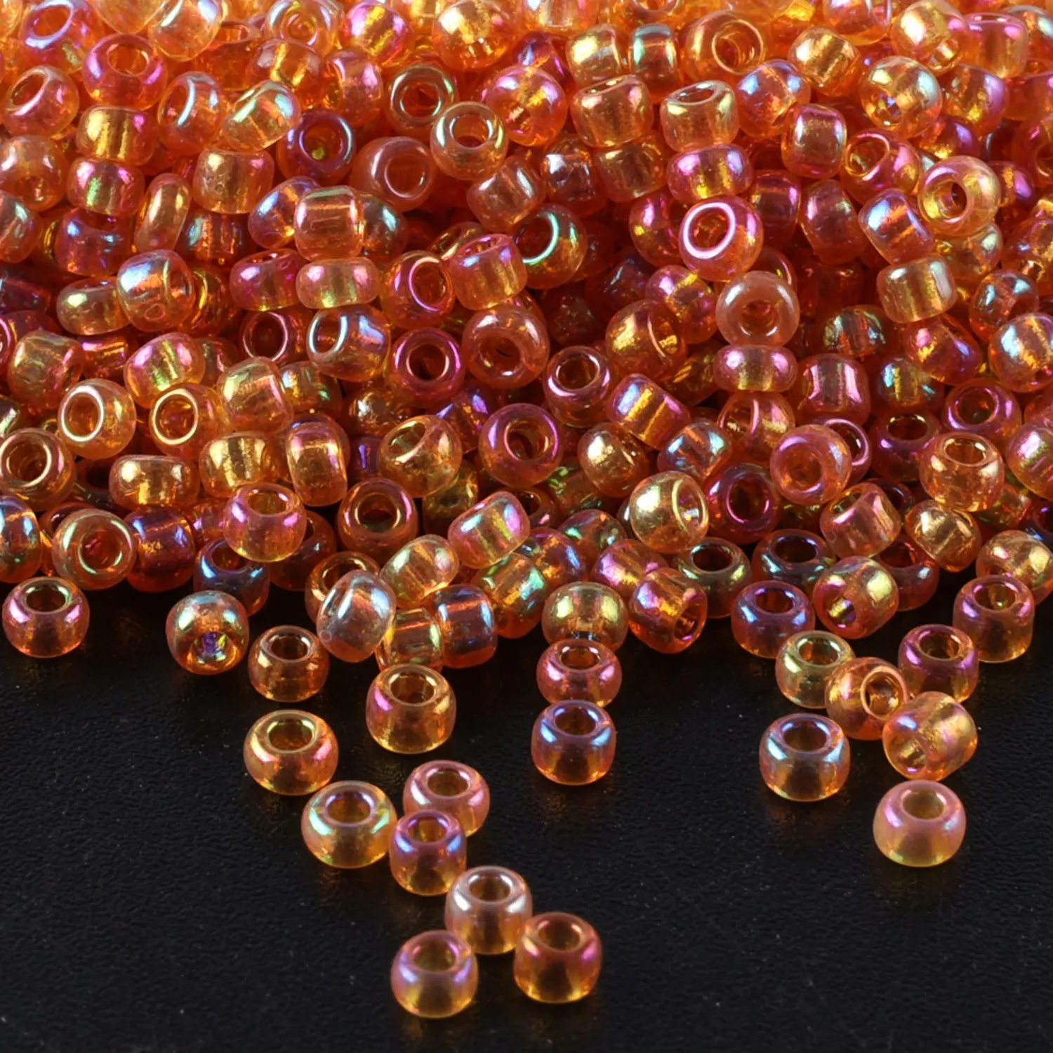 Domestic CJ 11/0 Transparent Color High-Quality Seed Bead Accessories 10g/Tube Suitable for All Kinds of DIY Crafts, Etc.