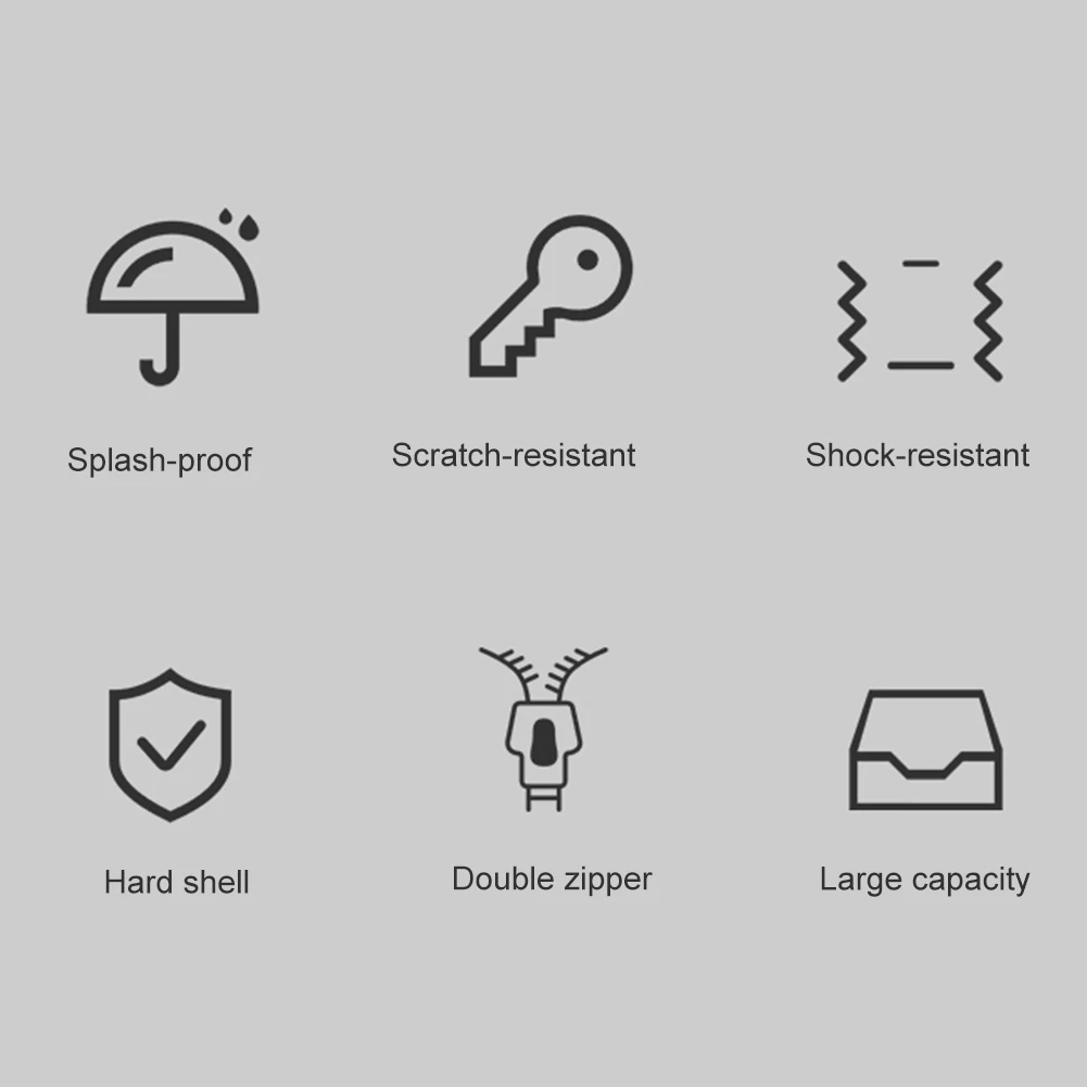 Etui na mikrofon ręczny z zamkiem błyskawicznym, futerał na mikrofon bezprzewodowy, torba podróżna na dwa mikrofony, twarda torba ochronna z pianki EVA. ﻿