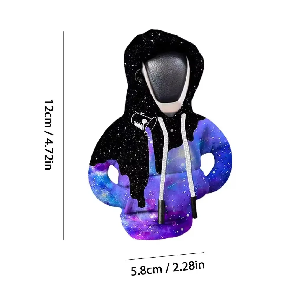Universelle Schalthebel-Abdeckung im Hoodie-Stil, Schaltknauf-Abdeckung, Schalthebel-Abdeckung im Pullover-Design, Auto-Schaltknauf-Abdeckung – Detail 9