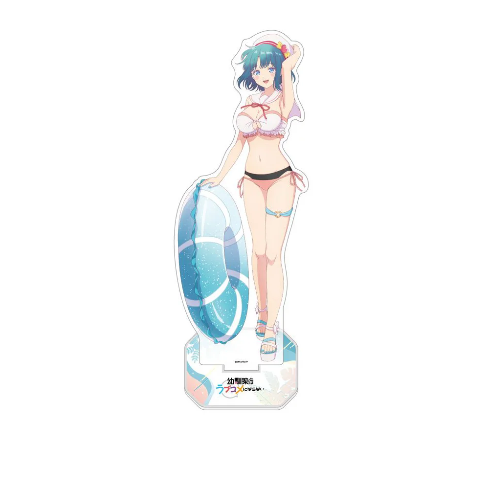You Can't Be in a Rom-Com with Your Childhood Friends! Shio Minamo Akari Hiodoshi Acrylic Stand Acrylic Keychain Desktop Decor
