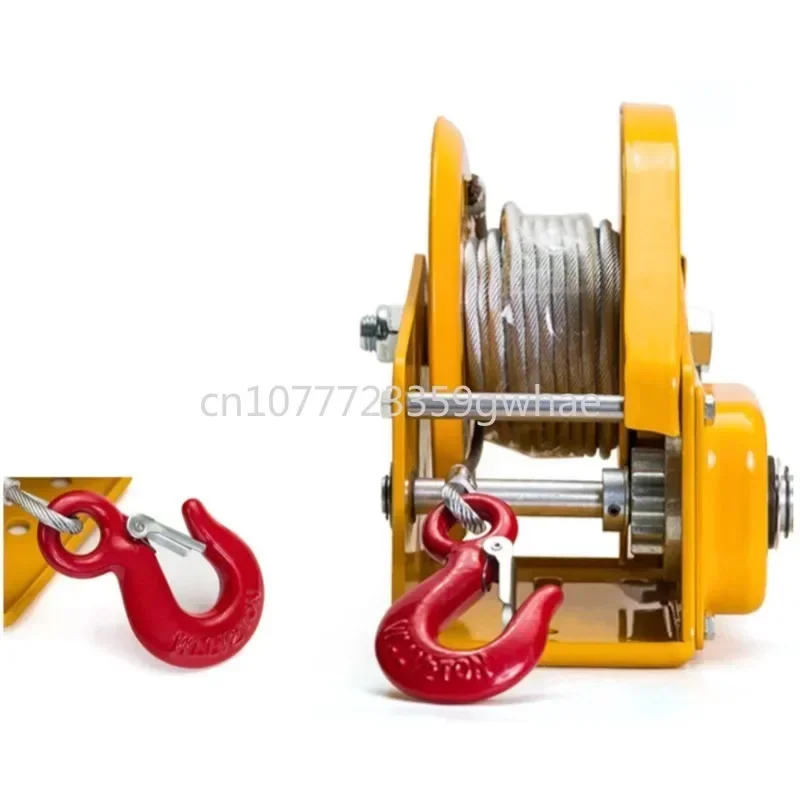 Stainless steel ship anchor truck automatic manual hoist 1200LBS self-locking manual winch