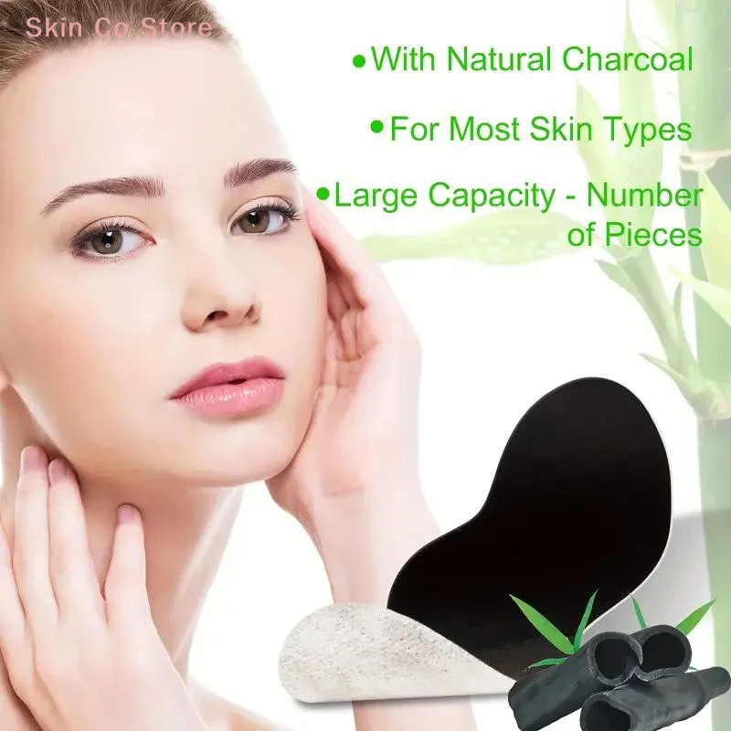 [CO]50Pcs Nose Blackhead Remover Mask Shrink Pore Treatment Sticker Black Dots Strips Nose Deep Cleansing Skin Care[CO] view 5