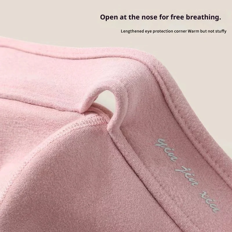 قناع للأذنين حراري شتوي دافئ مقاوم للرياح مبطن بالصوف الحراري لحماية الأذن لركوب الدراجات والتزلج والدراجات النارية والرياضات الخارجية