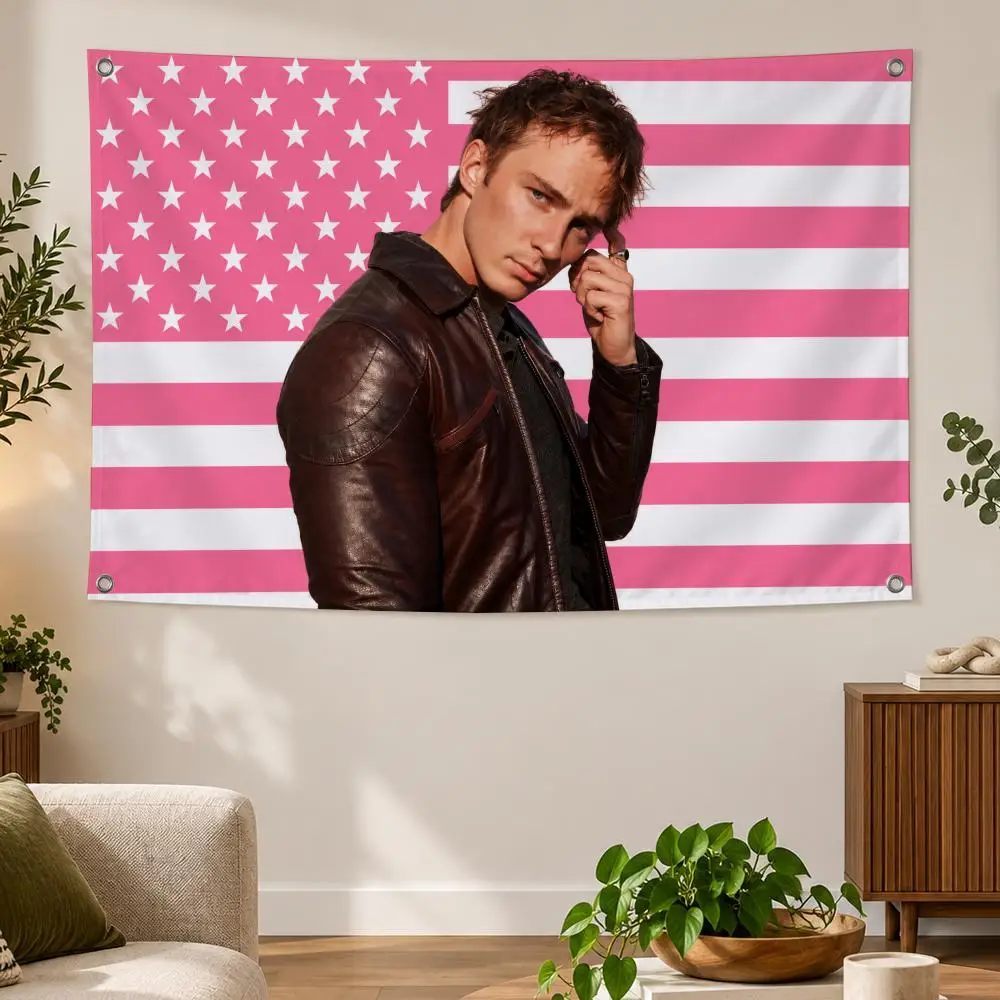 Character TV Drama D-Drew Starkey-Rafe Cameron Flags Banner Decor for Bedroom,Garden,Party,Club,Indoor Outdoor, Fan Gift