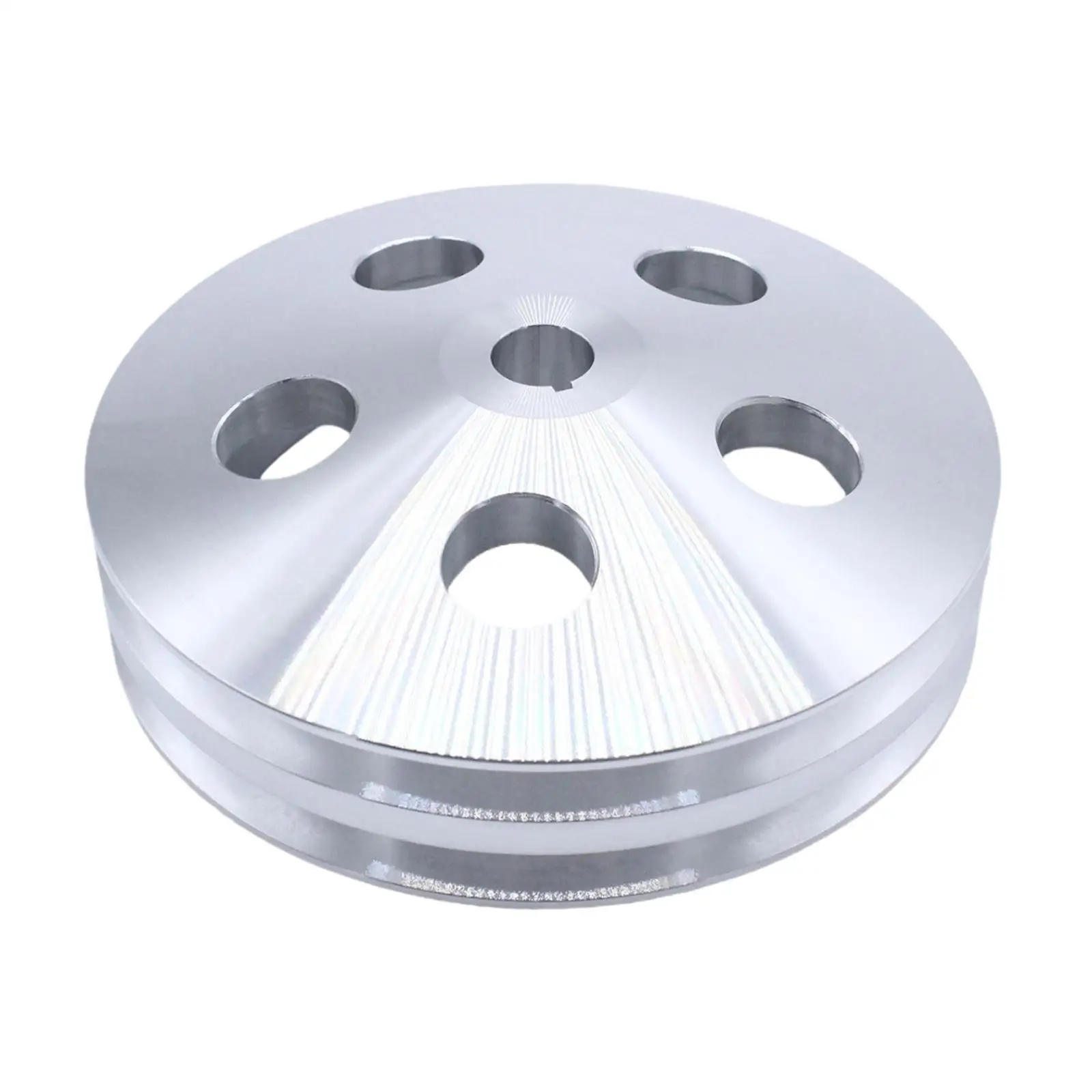 Reliable Steering Pump Pulley Aluminum Alloy Double Groove Replacement Component for Chevy to 1972 Vehicle