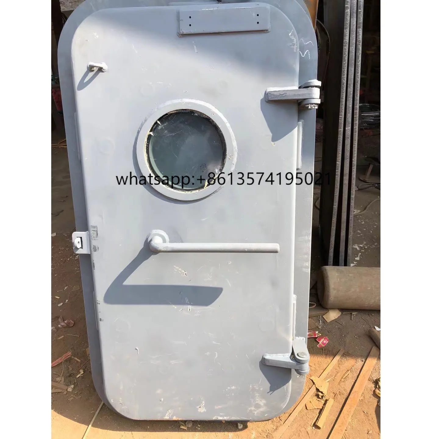 

Marine Boats Equipment Watertight Single Handle Weathertight Steel Door Ship Door Quick Opening Marine Door