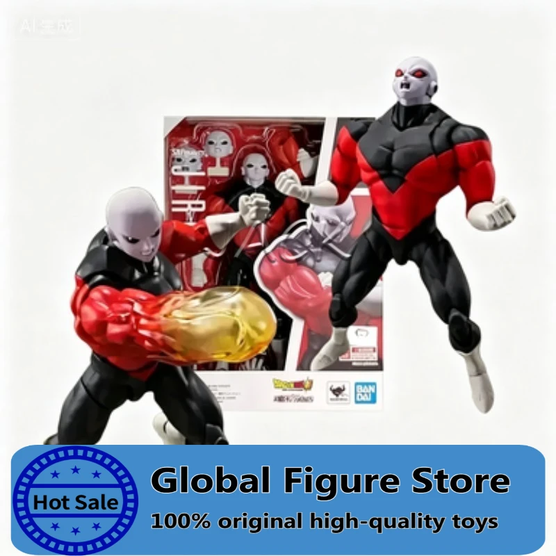 In Stock Bandai Original Dragon Ball Jiren SH Figuarts SHF Action Anime Figure PVC Action Figure Model Collection Gift view 3