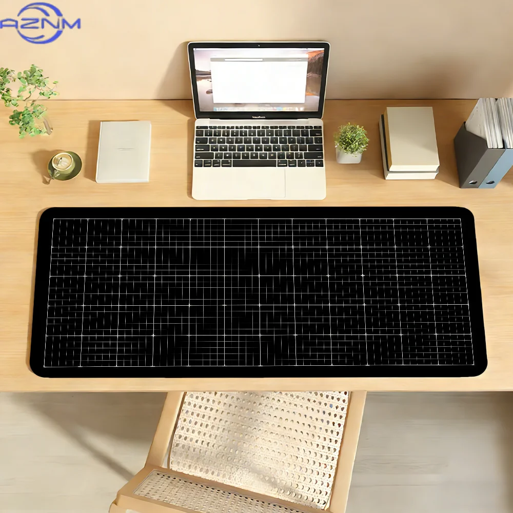 Grid Master Mouse Pad For Office Gaming And Keyboards Non-Slip Large Waterproof