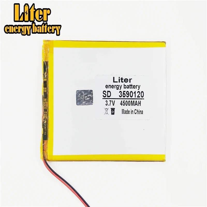 3,7 V 4500MAH (полимерный литий-ионный аккумулятор) литий-ионный аккумулятор для планшетных ПК 7 дюймов 8 дюймов 9 дюймов 3590120