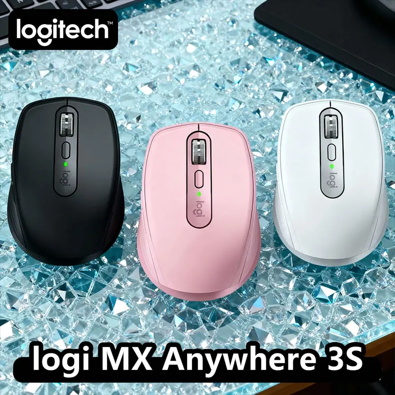 

Logitech MX Anywhere 3S Сумасшедший захват! Киберспорт Оптимальная мышь Mute Эргономичный легкий игровой офис