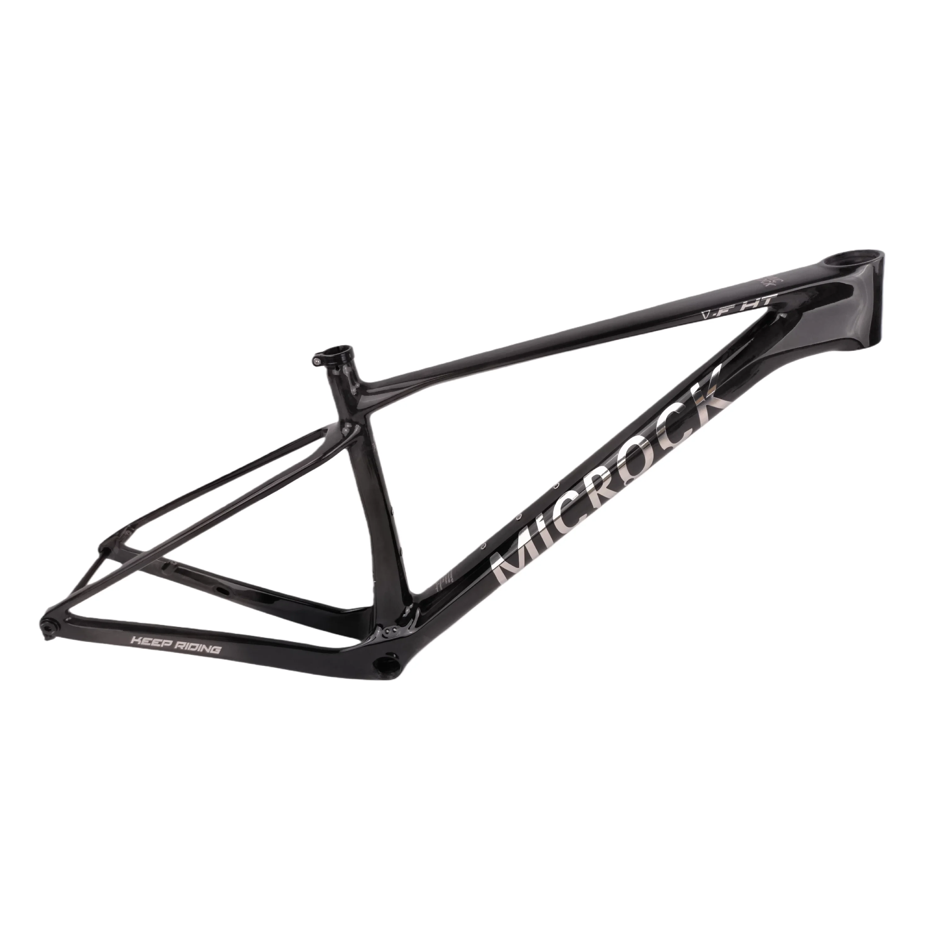 MICROCK Full T1000 Carbon Fiber HT MTB Bike Frame Boost 148 Internal Routing Cable Lines seatpost