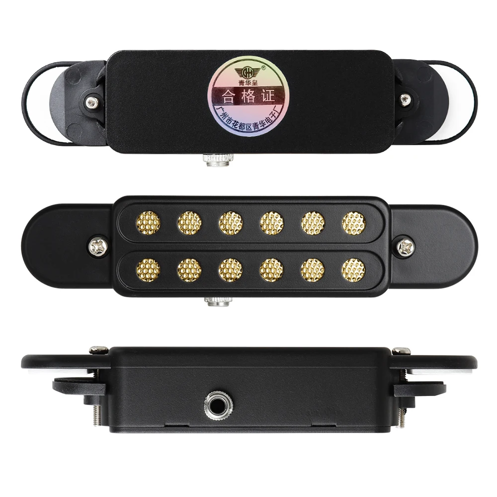 

Universal Guitar Equipment Pickup KQ-33 12 Holes Magnetic Transducer Professional Guitar Pickup Accessories & Parts