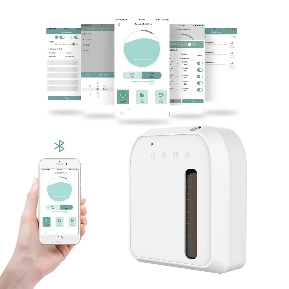 

# Hot Electric Scent Air Machine Bluetooth/Wifi Aroma Diffuser For Sale