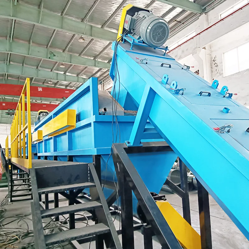 300-5000kg/h Waste Plastic PET Bottle Flakes Hot Crushing Washer Recycling Machine Line Double Shaft Shredder