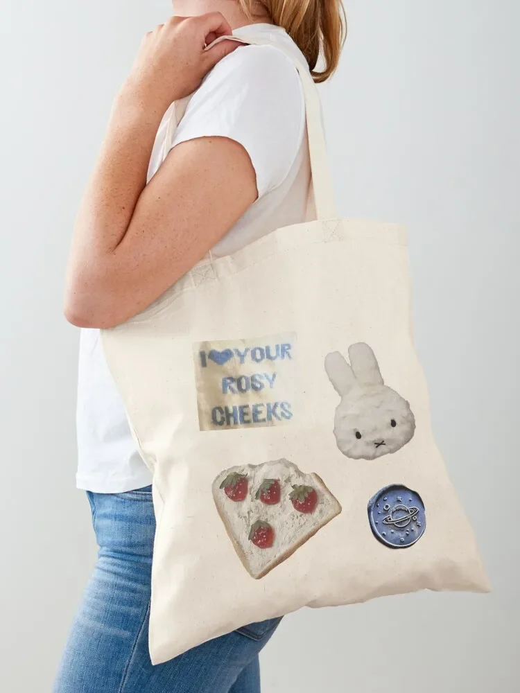 moon bunny pack Tote Bag shopping trolley bag cloth bag woman eco pack