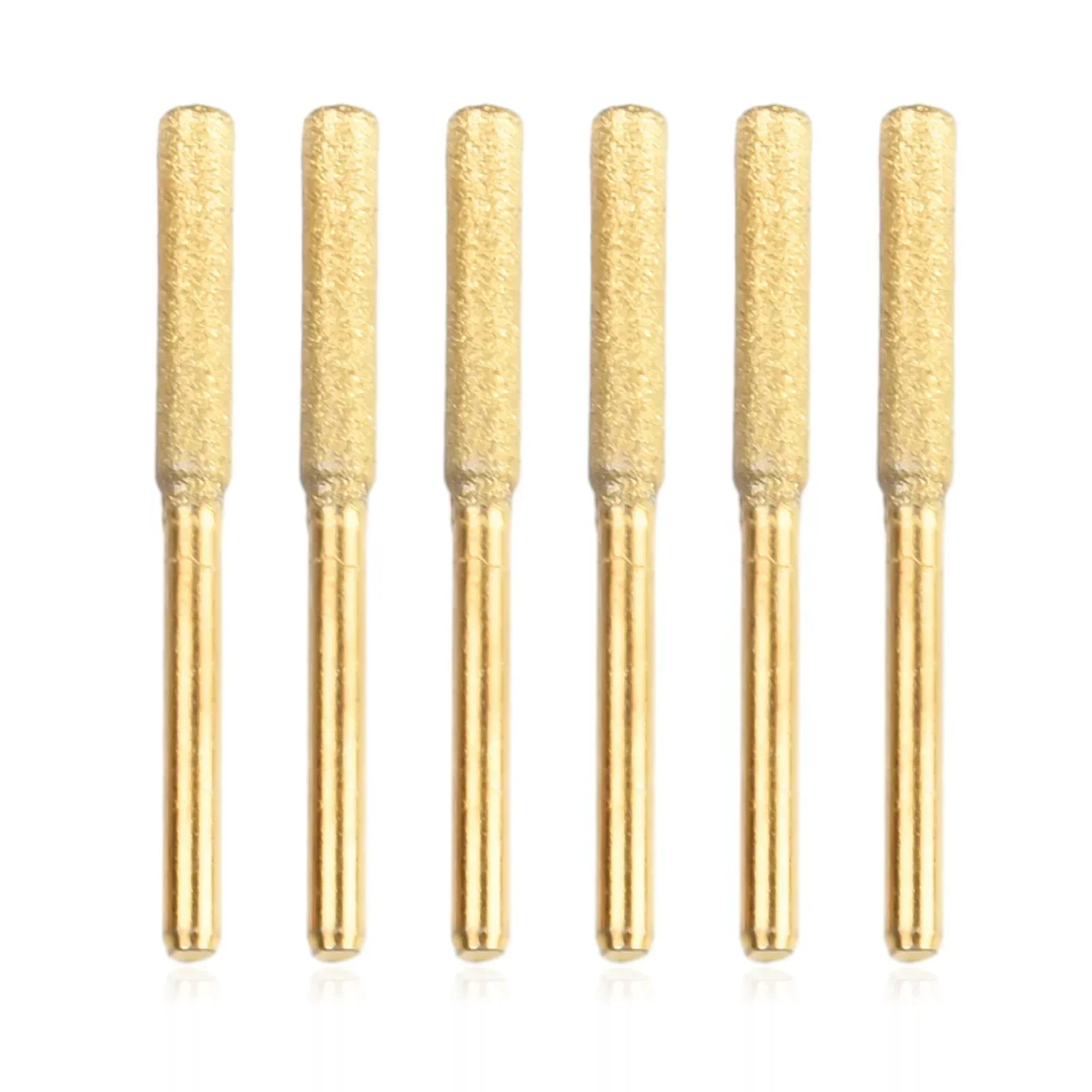 6 pezzi affilatrice per motoseghe diamantate 4/4.8/5.5mm sega a catena affilatrice mola smerigliatrice elettrica trapano rettifica utensili abrasivi