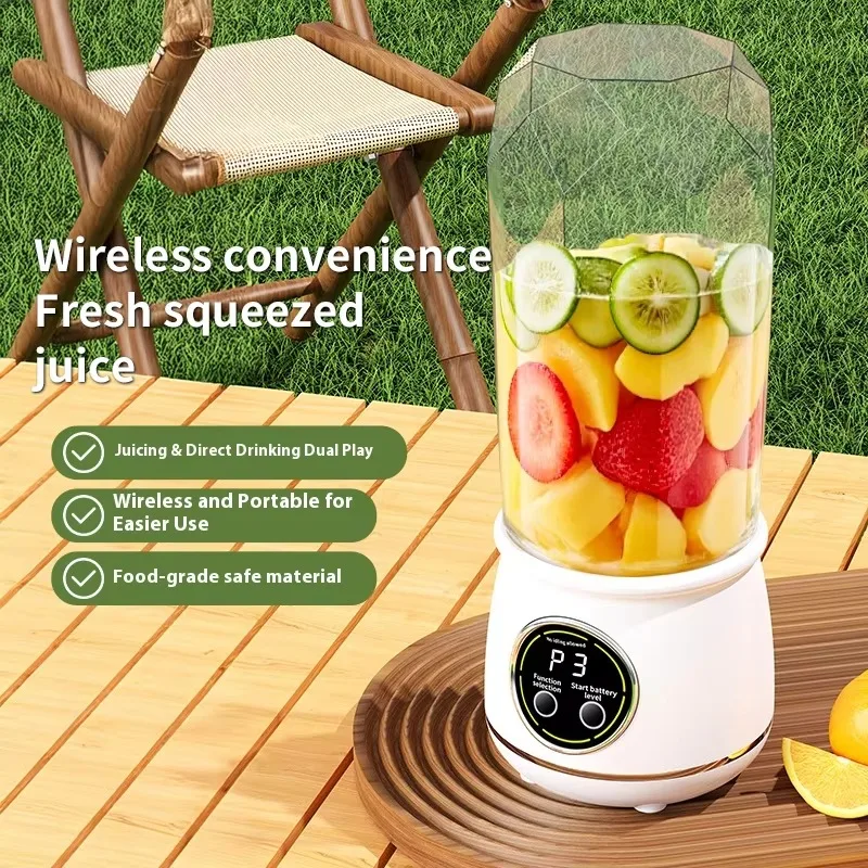 Portable Rechargeable Mini Citrus Juicer Cup Electric Wireless Blender Fruit and Vegetable Smoothie Juicer