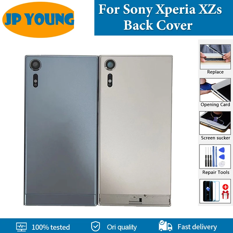 

AAA+ Quality Back Battery Cover For Sony Xperia XZs Back Door G8232 G8231 SOV35 602SO SO-03J Rear Housing Panel Replacement